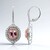Boucles d'oreilles en or et Spinelle rose (CIRARI)