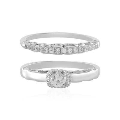 Anello in argento con Zircone