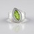 Anello in argento con Peridoto (de Melo)