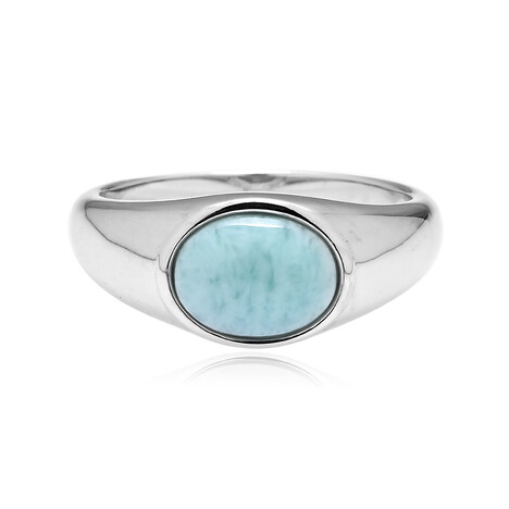 Larimar-Silberring