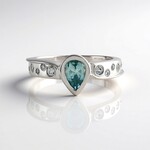 Anello in argento con Zircone Ratanakiri