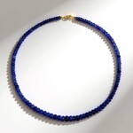 Collana in oro con Tanzanite
