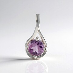 Ciondolo in argento con Quarzo Azur