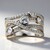 Anello in argento con Zircone