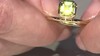 Anillo en oro con Peridoto (de Melo Gold)