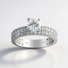 Anello in argento con Zircone