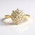 Anello in oro con Diamante Cioccolato I2 (SUHANA)