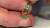 Anillo en oro con Zafiro naranja de Ban Ka Cha