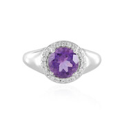 Sibirischer Amethyst-Silberring