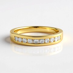 Anello in argento con Diamante I3 (I)