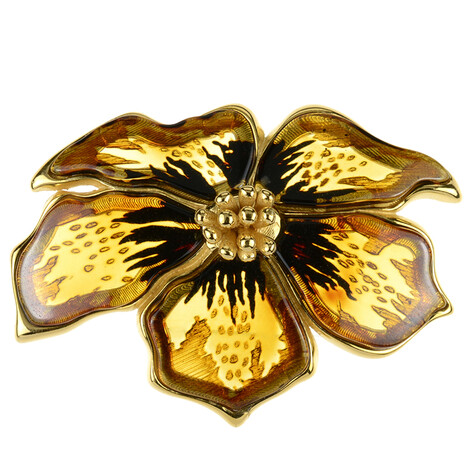 Ciondolo in argento con Ambra Baltica (dagen)