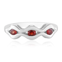 Anello in argento con Rubino Tanzania