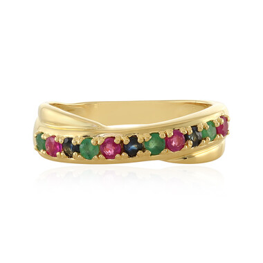 Anello in argento con Smeraldo Socoto