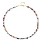 Collar en plata con Amatista de Zambia