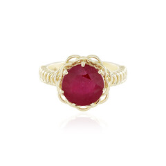 Gouden ring met een Madagaskar Robijn (Ornaments by de Melo)