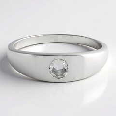 Anello in argento con Zircone