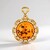 Ciondolo in argento con Ambra Baltica Cognac (dagen)