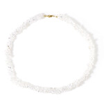 Collana in argento con Quarzo Bianco