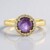 Anello in argento con Rubino Stellato Channapatna