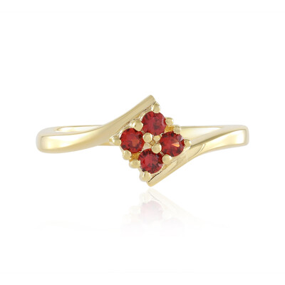 Tanzanian Ruby Silver Ring