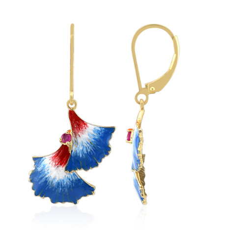 Rubin-Silberohrringe (TPC)