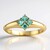 Anello in oro con Alessandrite (de Melo Gold)