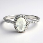 Anello in argento con Ortoclasio