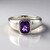 Anello in argento con Quarzo Azur