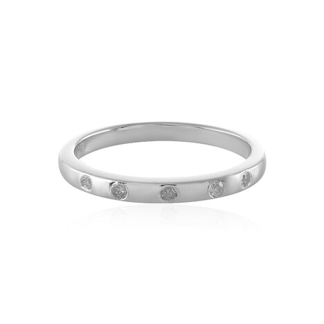 Anillo en plata con Diamante PK1 (H)