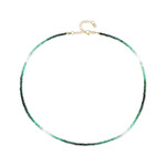 Collana in argento con Smeraldo Brasiliano