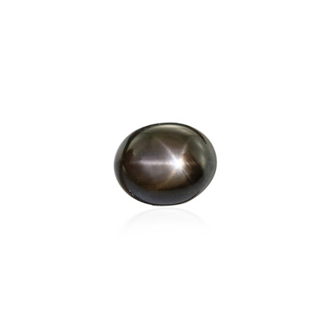 Gemme et Saphir étoilé noir 3,825 ct