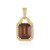 Canary Zircon Silver Pendant (Adela Silber)