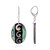 Pendientes en plata con Concha de Abalone
