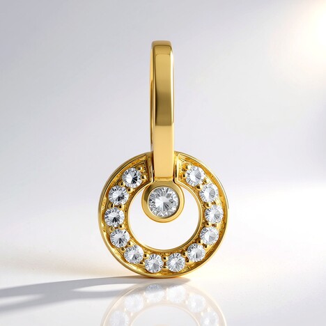 Ciondolo in oro con Diamante SI1 (G) (Annette)