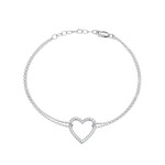 Bracciale in argento con Zircone