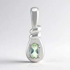 Ciondolo in argento con Ambligonite
