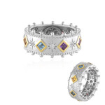 Edelstein-Silberring (Dallas Prince Designs)