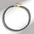 Collana in argento con Spinello Nero