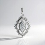 Ciondolo in argento con Zircone