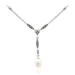 Collar en plata con Perla Freshwater