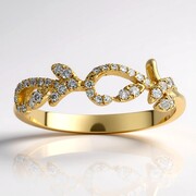Bague en or et Diamant SI2 (H) (CIRARI)