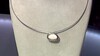Collier ras du cou (Choker) en argent et Nacre