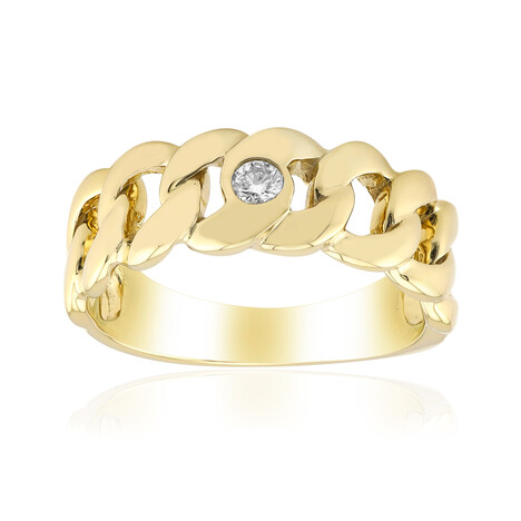 Anillo en plata con Diamante SI1 (G) (Annette)