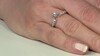 Anillo en oro con Aguamarina de Brasil (CIRARI)