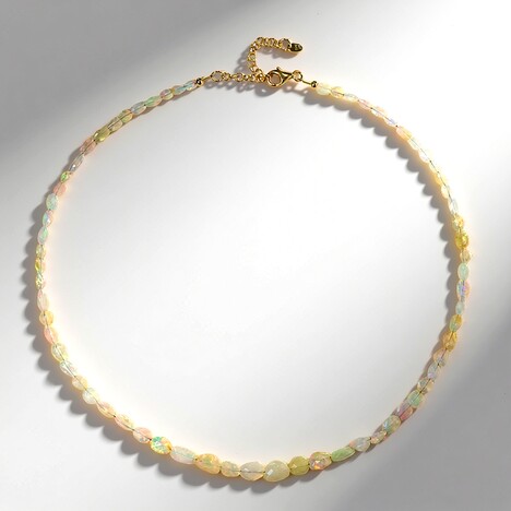 Collana in argento con Opale di Welo