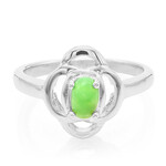 Imperial Chrysoprase Silver Ring