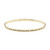 14K SI2 (H) Diamond Gold Bangle (CIRARI)
