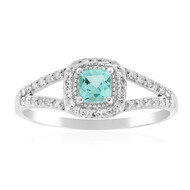 Brasilianischer Paraiba-Turmalin-Goldring (AMAYANI)