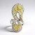 Anello in oro con Diamante Giallo SI2 (CIRARI)