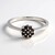Anello placcato in platino con Diamante Fancy